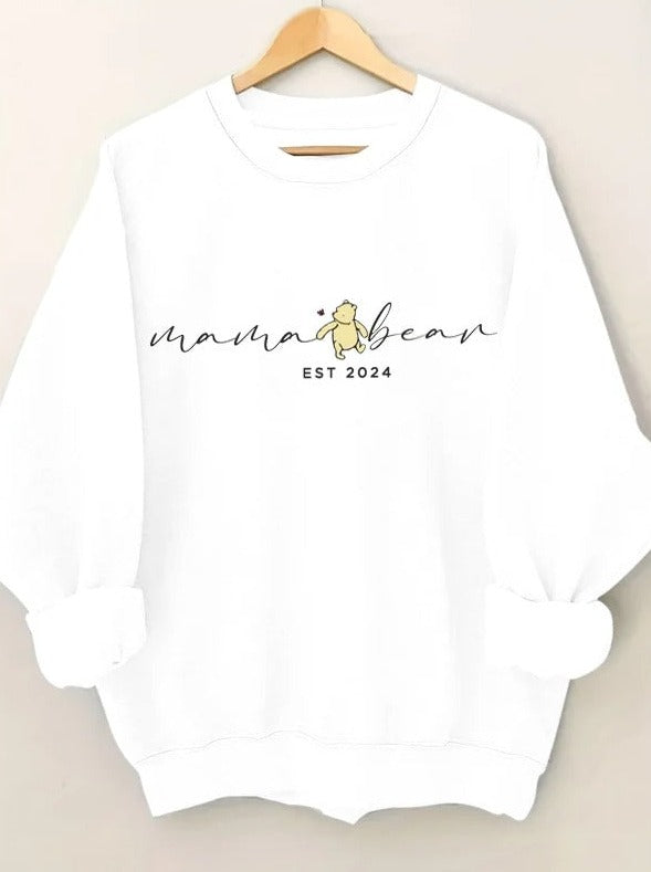 Comfortable Simple Casual Printed Sweatshirt