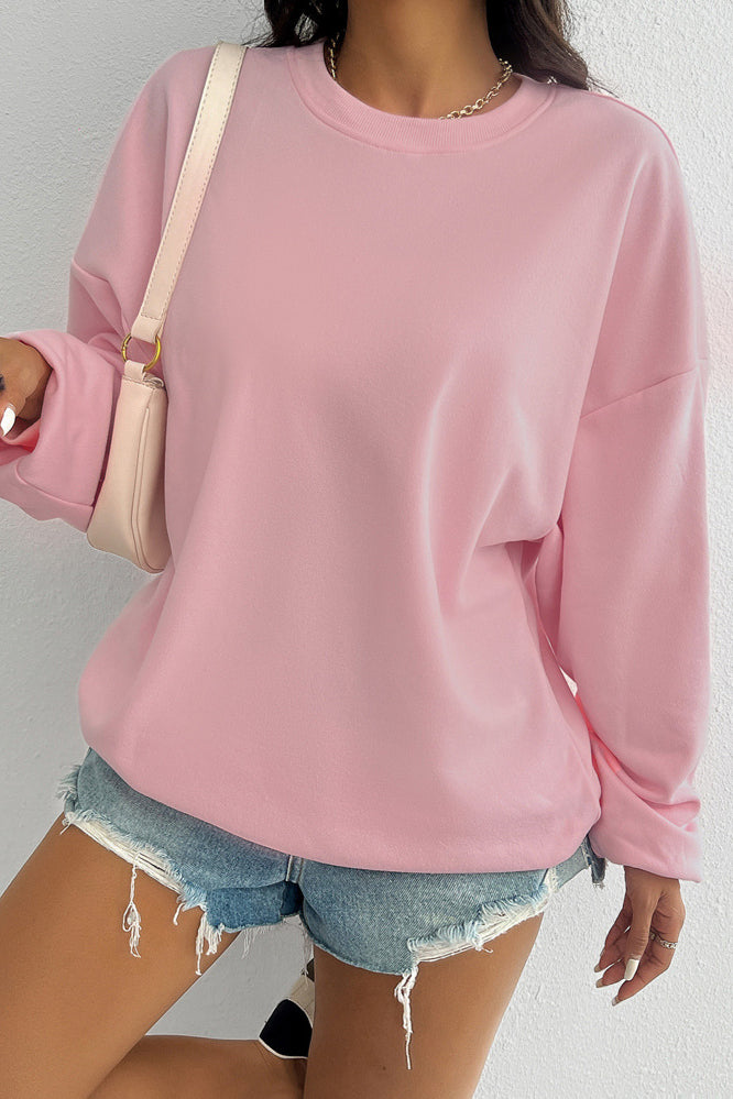 Damen Oversize Sweatshirt mit Backprint – Komfortabler Statement-Style