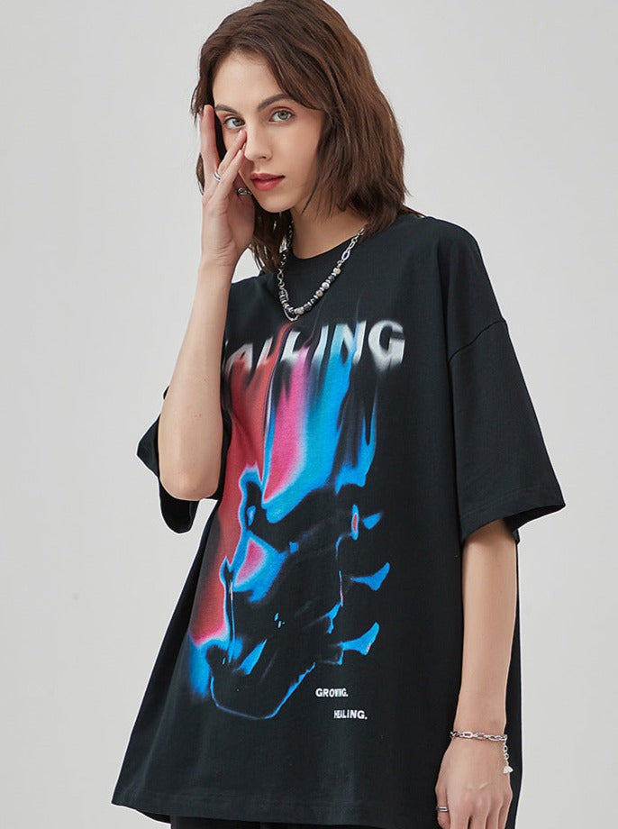 Falling Aesthetic Y2K Print Dreamcore Unisex T-Shirt