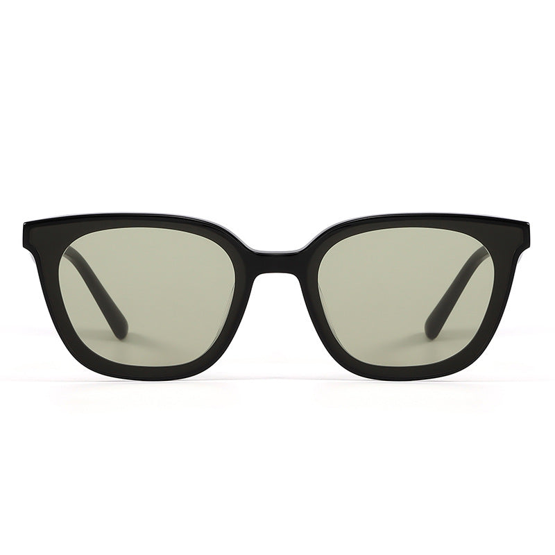 High-End Gray Lens Anti-UV Sunglasses